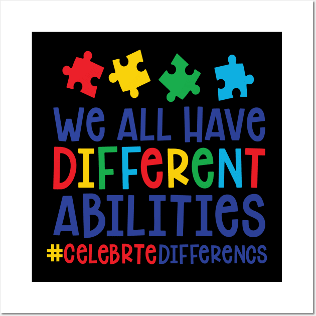 Celebrate Differences Wall Art by CreativeDesignStore